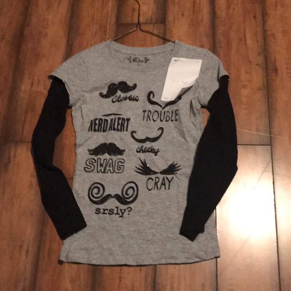mudd mustache shirt
